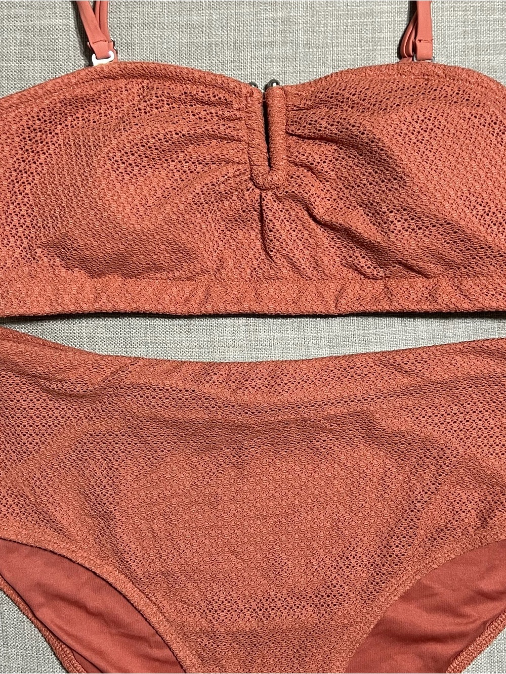 Women’s old navy bikini set - high waisted bottoms - size large